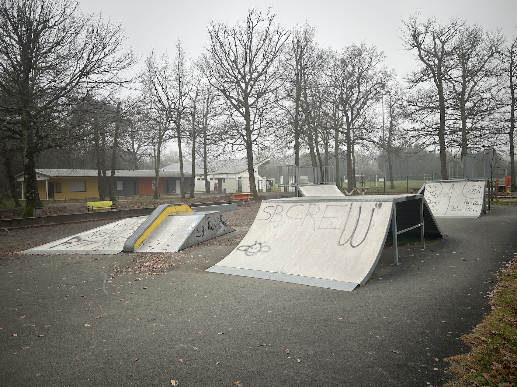 Étaules skatepark